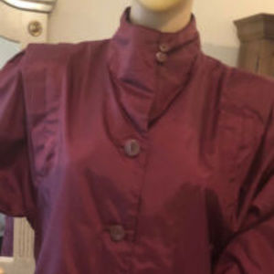 Women's Totes Coat Bugundy Size 10